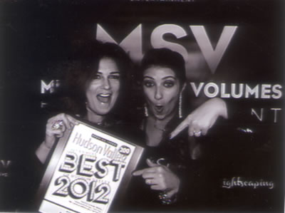 Best of the Hudson 2012 Party with the staff the Stylist's Chair