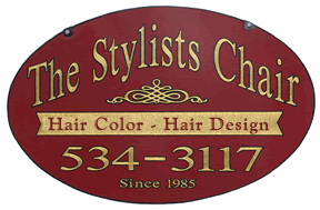 The Stylist's Chair Sign